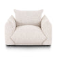 Saint Tropez Nubby Fabric Armchair in Sand