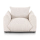 Saint Tropez Nubby Fabric Armchair in Sand