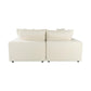 Cali 80" Modular Loveseat - Natural
