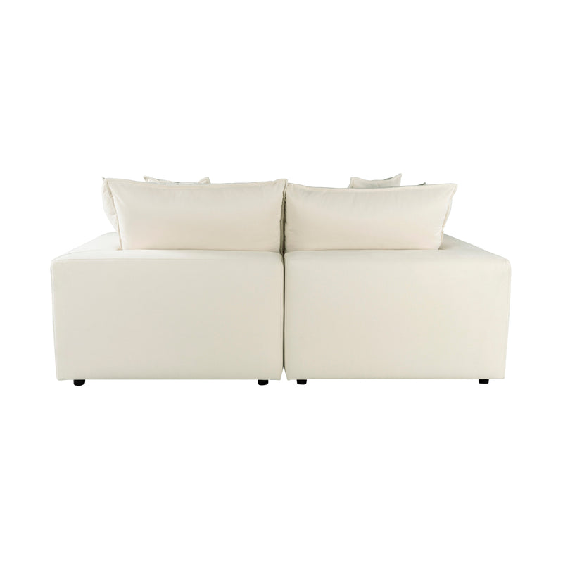 Cali 80" Modular Loveseat - Natural