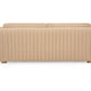 Porto 90" Honey Boucle Sofa
