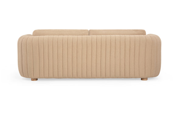 Porto 90" Honey Boucle Sofa