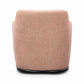 Mado Swivel Accent Chair - Peach