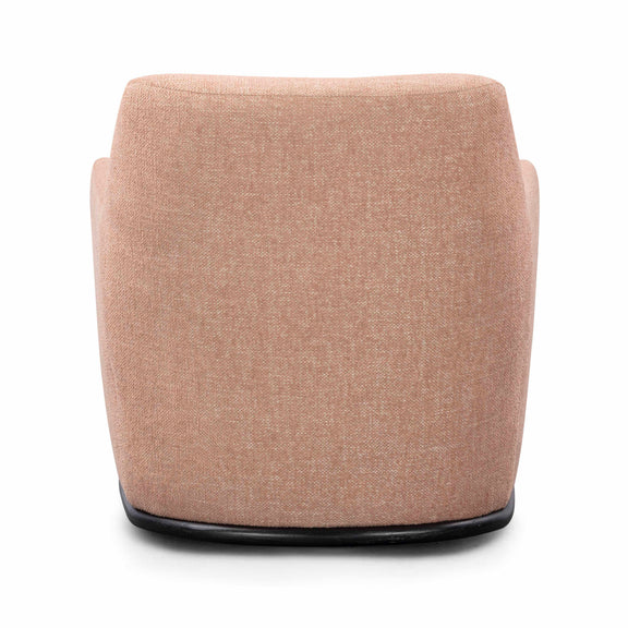 Mado Swivel Accent Chair - Peach