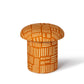 Lucy Mushroom Stool - Rust Orange