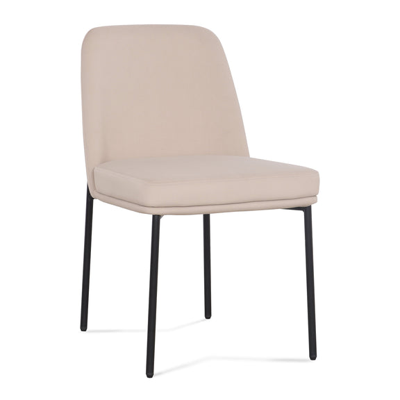 Sydney Performance Velvet Dining Chair - Set of 2 - Taupe