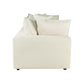 Cali 80" Modular Loveseat - Natural