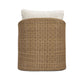 Axel Boucle Outdoor Accent Chair - Cream