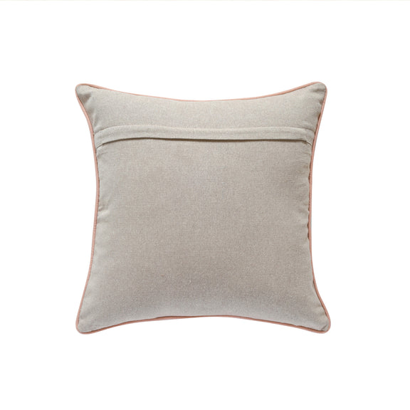 Taman 20" Natural Cotton Throw Pillow - Autumn Florals / With Insert
