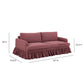 Gertrude 90" Sofa - Plum