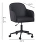 Sydney Office Desk Chair - Coal Black