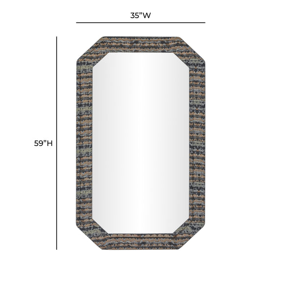 Charlene 35"X59" Jewel Wall Mirror - Apex Print