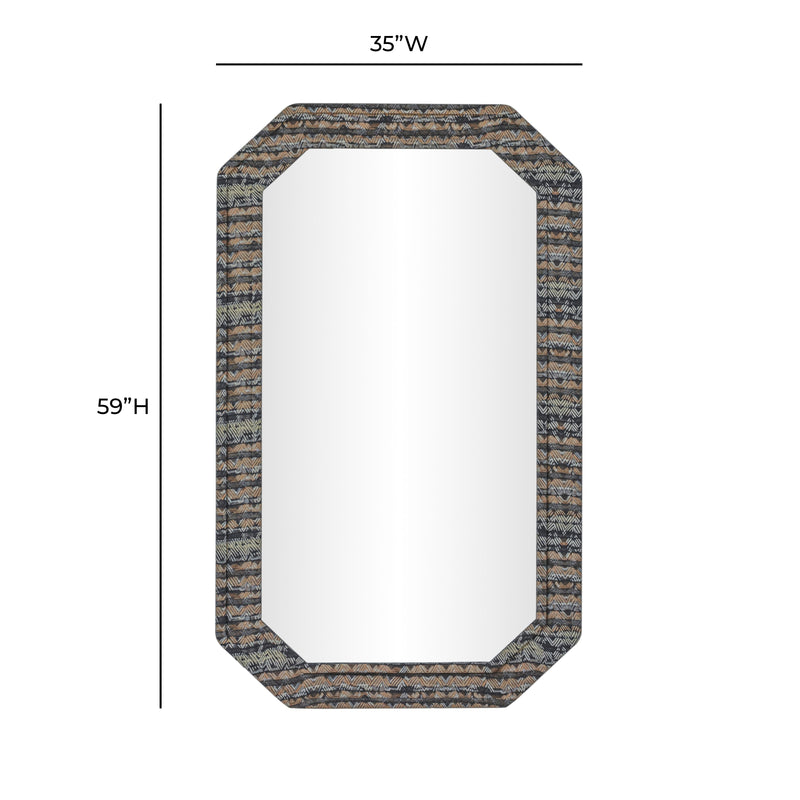 Charlene 35"X59" Jewel Wall Mirror - Apex Print