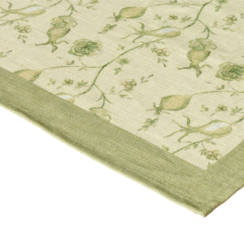 Dolce Natural Cotton Table Cloth - Olive Green / 70" x 140"