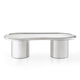 Sorya 51" Chrome Coffee Table