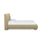 Rayne Textured Fabric Bed - Honey