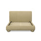 Rayne Textured Fabric Bed - Honey