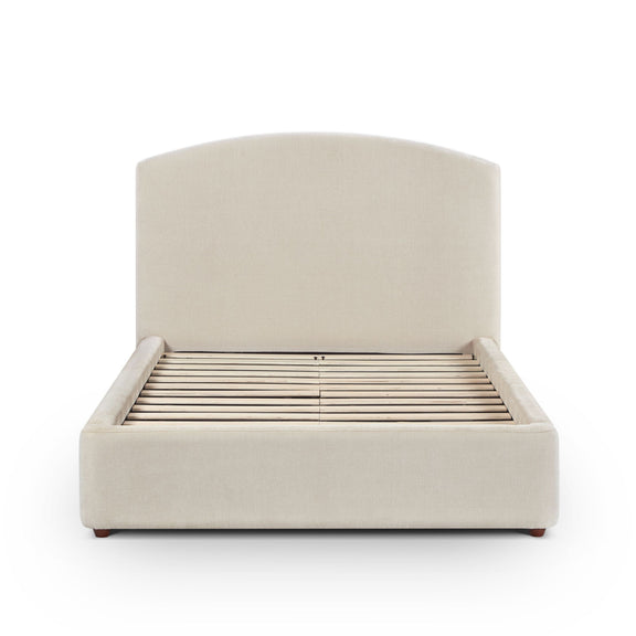 Leah Performance Chenille Bed - Cream