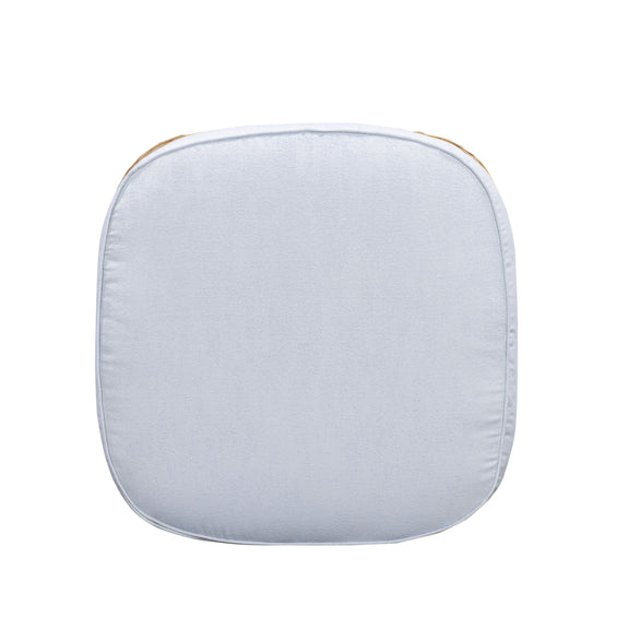 Axel Boucle Outdoor Ottoman - Blue