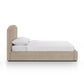 Leah Performance Chenille Bed - Taupe