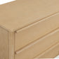 Tyra 62" Ash 6-Drawer Dresser - Natural