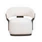 Madison Performance Swivel Accent Chair - Chalk