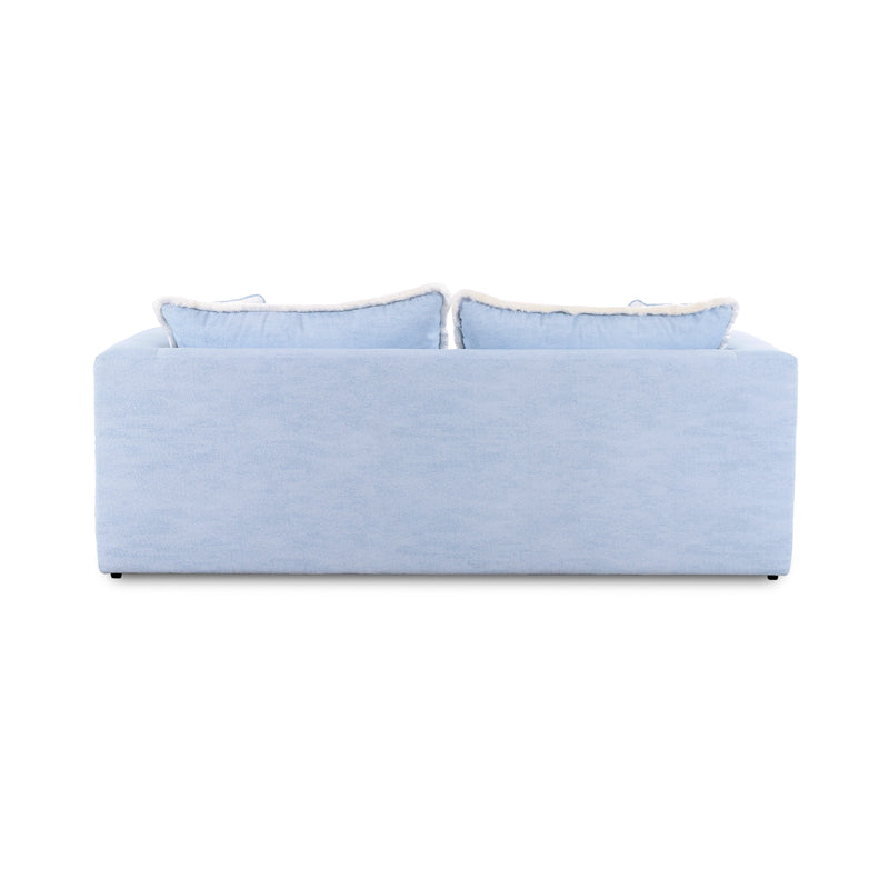 Salty 85" Indoor/Outdoor Sofa - Light Blue