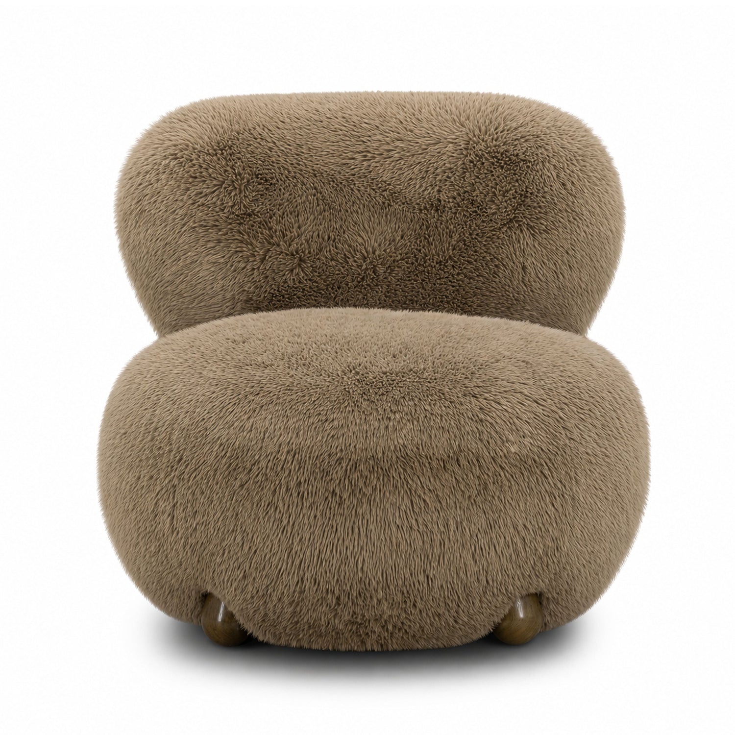 Pucker Accent Chair - Taupe