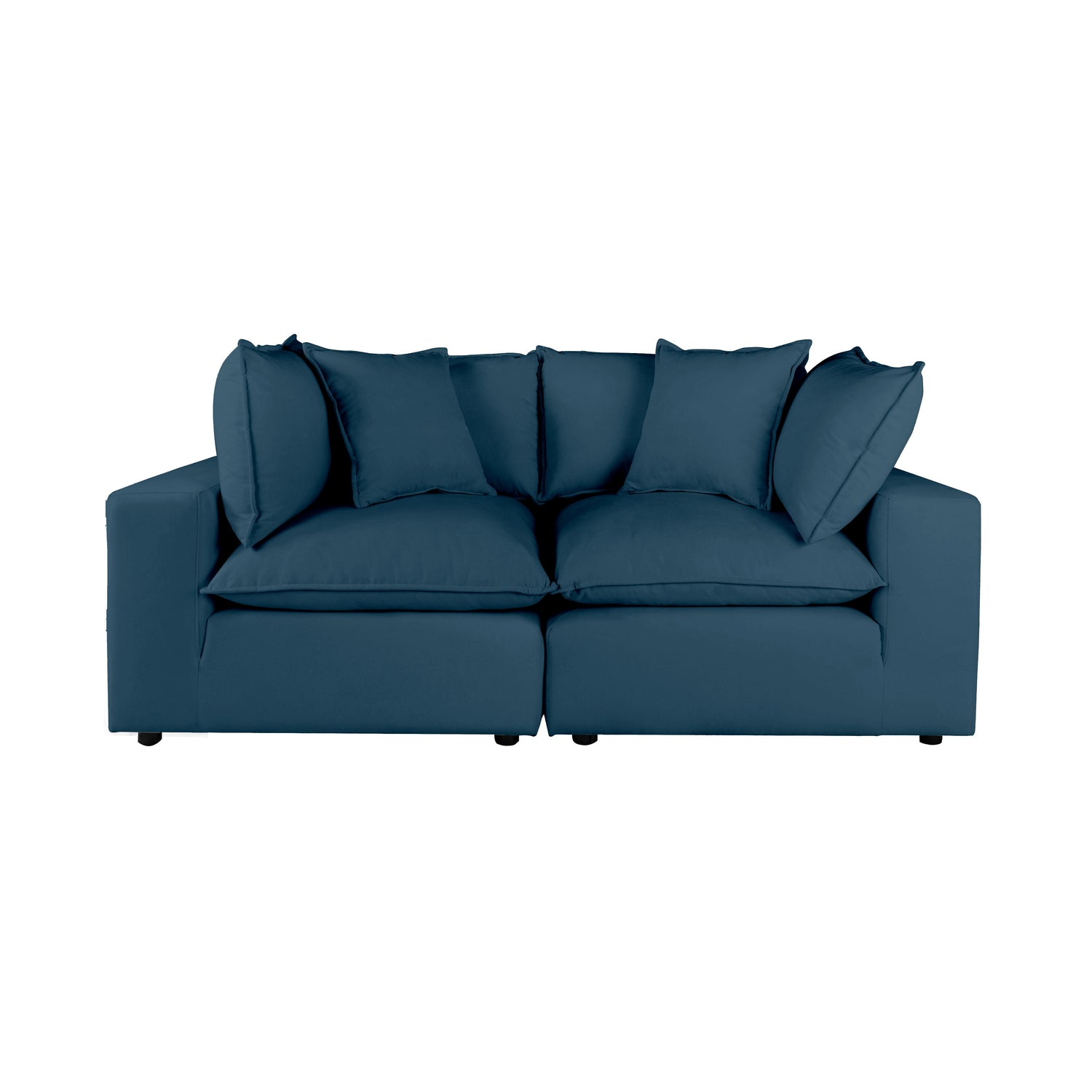 Cali 80" Modular Loveseat - Navy