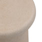 Lydia Concrete Indoor/Outdoor Side Table - Cream