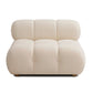 Calliope Performance Modular Armless Chair - Off-White