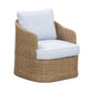 Axel Boucle Outdoor Accent Chair - Blue