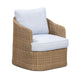 Axel Boucle Outdoor Accent Chair - Blue