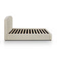 Leah Performance Chenille Bed - Cream