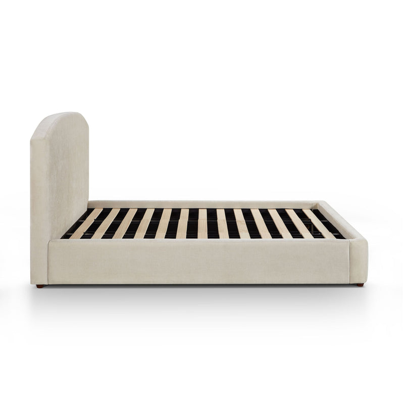 Leah Performance Chenille Bed - Cream