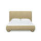 Rayne Textured Fabric Bed - Honey