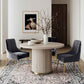 Beatrix Performance Velvet Dining Chair - Grey