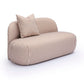 Carraway 59" Loveseat - Brown Stripes