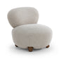Pucker Accent Chair - Warm Grey