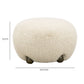 Pucker Ottoman - Natural