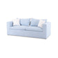 Salty 85" Indoor/Outdoor Sofa - Light Blue