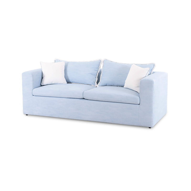 Salty 85" Indoor/Outdoor Sofa - Light Blue