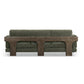 Elyn 91" Sofa - Olive Green