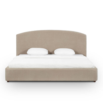 Leah Performance Chenille Bed - Taupe