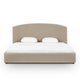 Leah Performance Chenille Bed - Taupe