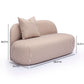 Carraway 59" Loveseat - Brown Stripes