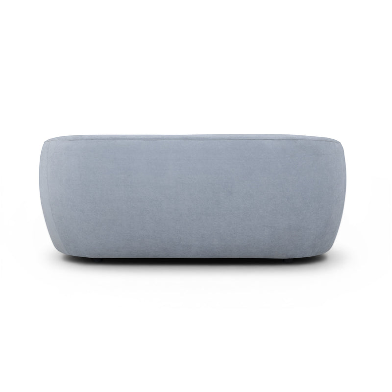 Jordan 70" Textured Performance Velvet Loveseat - Baby Blue