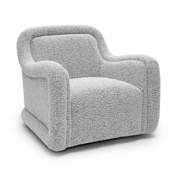 Charli Performance Swivel Chair - Grey