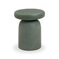 Lydia Concrete Indoor/Outdoor Side Table - Green