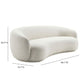 Kendall Sofa (90"-120") - Off-White / 90"
